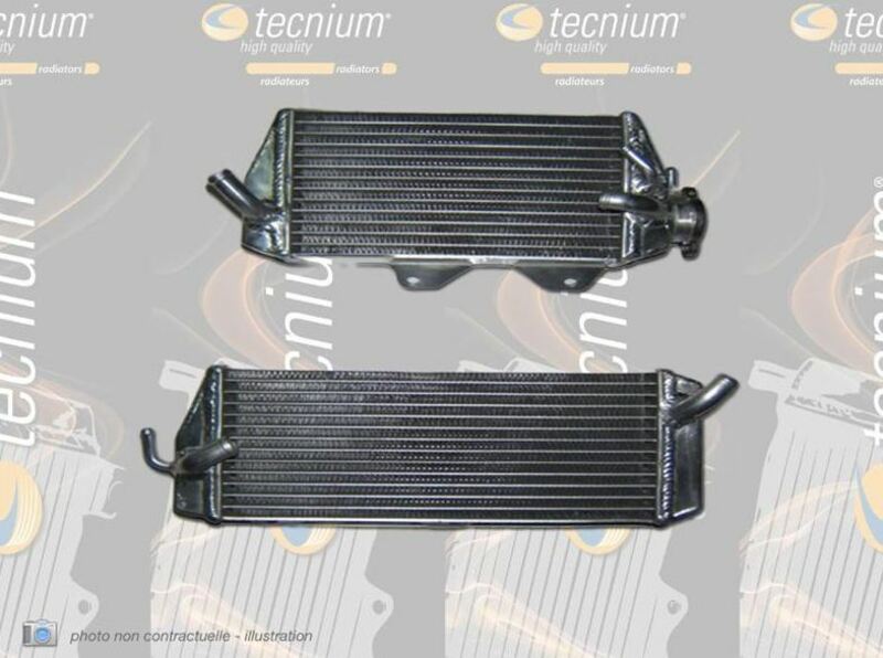 Tecnium overmaatse radiateur links - Honda CRF450R