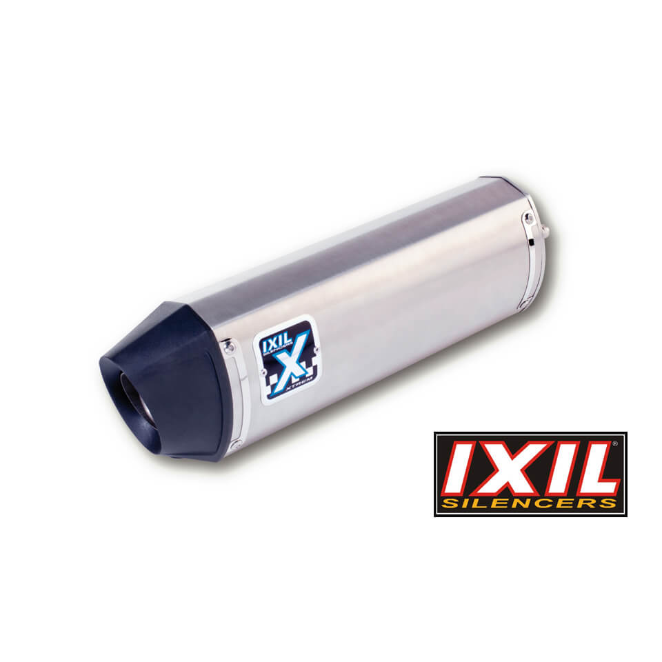 IXIL HEXOVAL XTREM Evolution achterdemper Kawasaki ZX 10 R, roestvrij staal zilver, E-keurmerk