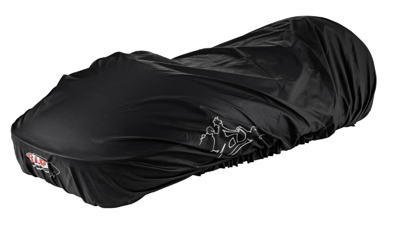 Beschermhoes zitting voor Vespa, nylon, zwart