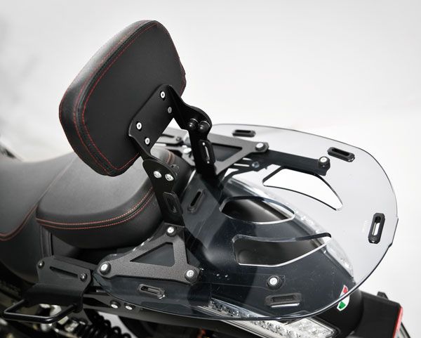 Verstelbare rugleuning voor de passagier voor Moto Guzzi Audace (17-20)