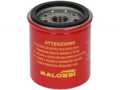 Malossi oliefilter Red Chilli, rood