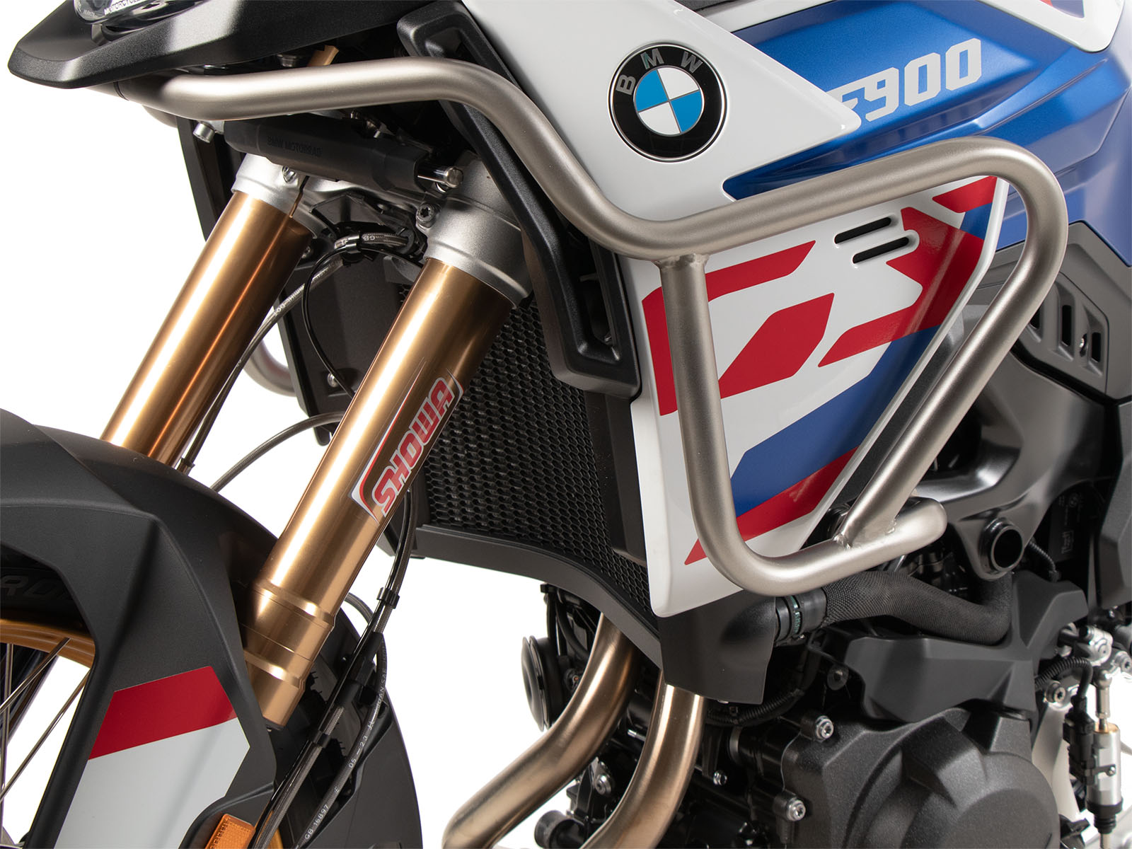 Roestvrijstalen tankbeschermer voor BMW F 900 GS (24-) Hepco & Becker