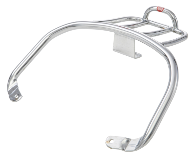 Bagagedrager/Socius Houder Chroom voor Vespa Primavera/Sprint 50-150cc 2T/4T AC