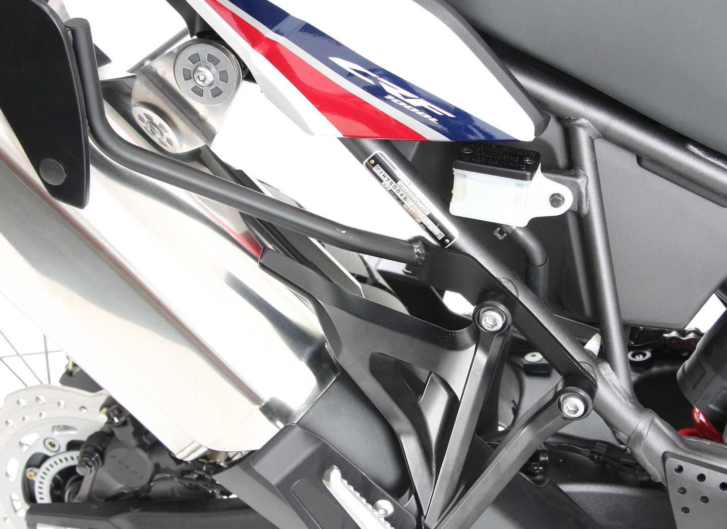 C-Bow zijdrager zwart voor Honda CRF 1000 Africa Twin (16-17) Hepco & Becker