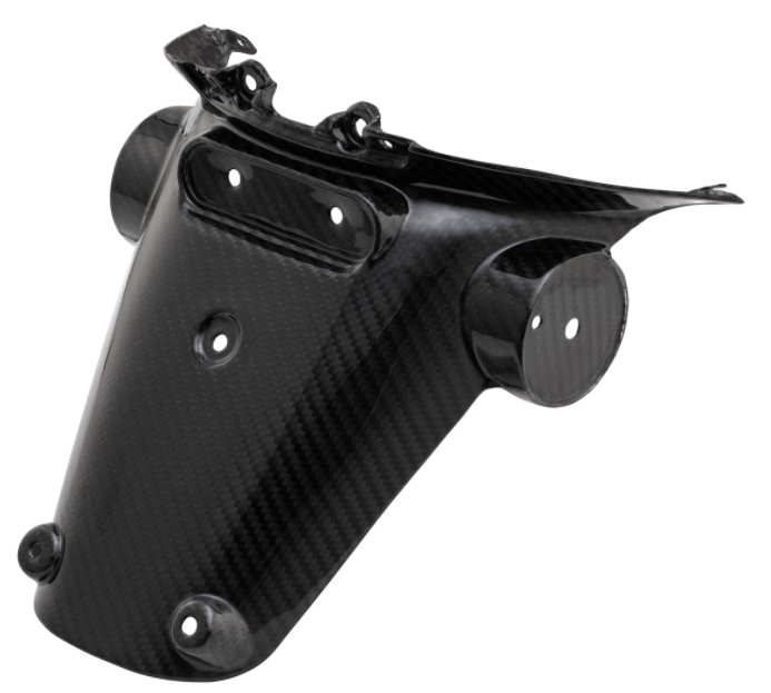 Nummerplaathouder voor Vespa Primavera/Sprint 50-150cc, Carbon
