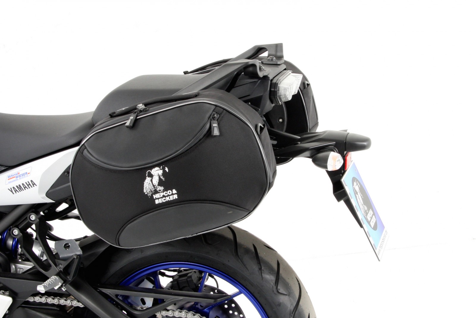 C-Bow zijdrager antraciet voor Yamaha MT-09 Tracer ABS (Bj.15-) Hepco & Becker
