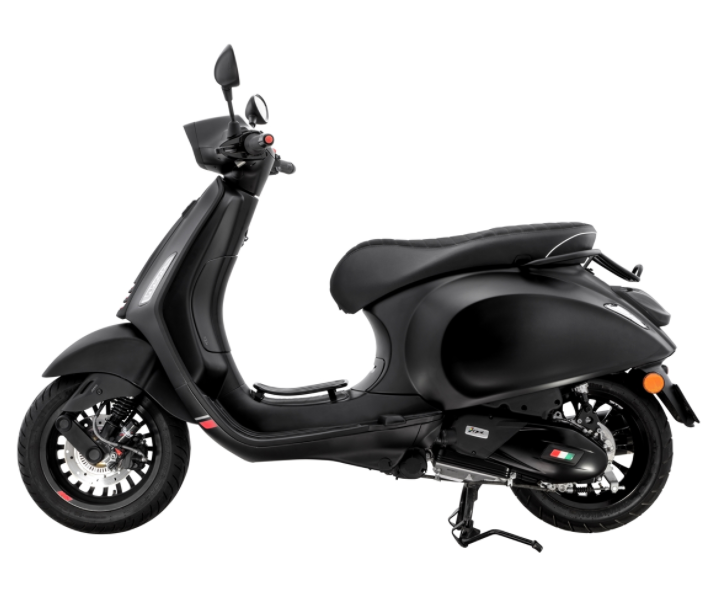 Bagagerek doortrap zwart voor Vespa Primavera/Sprint 50-150ccm