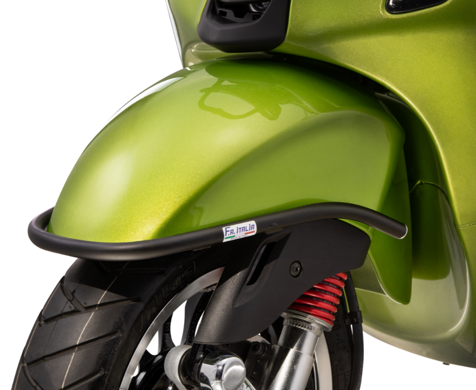 Voorbumper spatbord voor Vespa Primavera/Sprint/Elettrica 50-150ccm, mat zwart