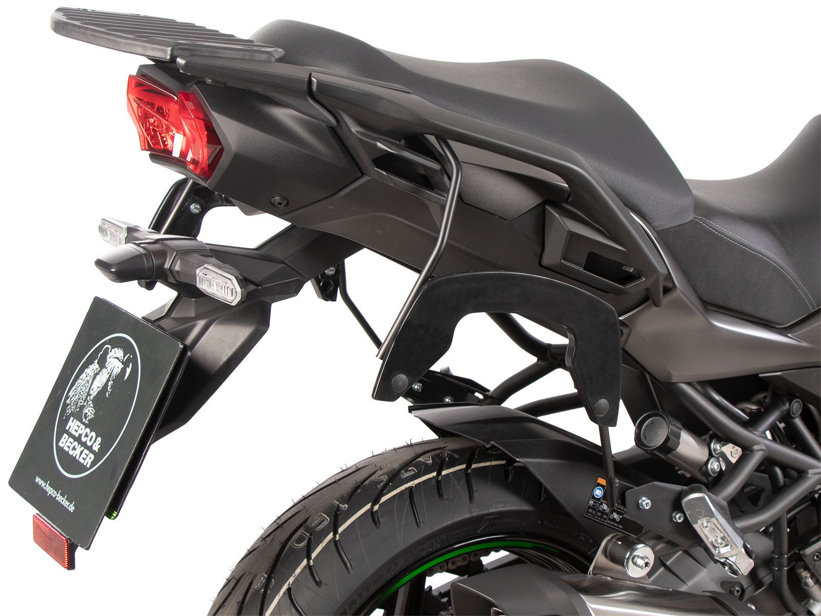 C-Bow zijdrager zwart voor Kawasaki Versys 1100 /SE (25-) Hepco & Becker