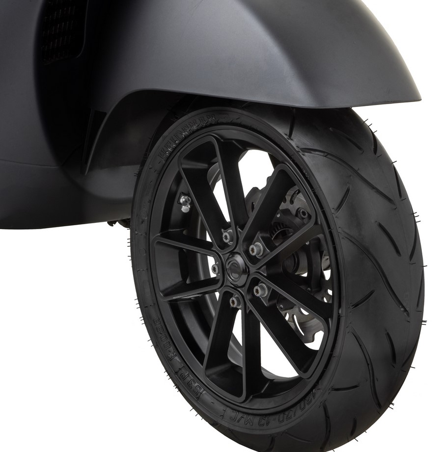Velg voor/achter 13" voor Vespa GTS/GTS Super/GTV/GT 60/GT/GT L 125-300ccm, mat zwart
