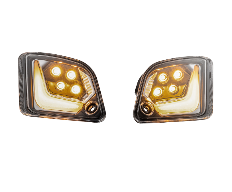 Knipperlichtset voor & achter voor Vespa GTS/GTS Super/GTV 125-300cc, helder
