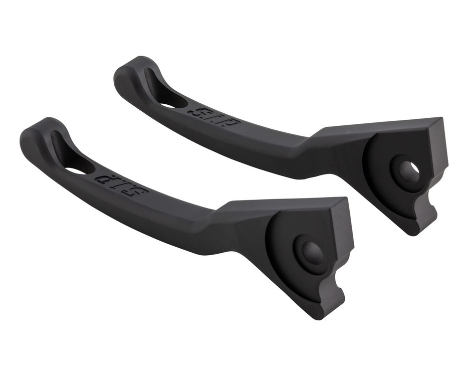 Sport remhendelset Shorty voor Vespa, rechts en links, mat zwart