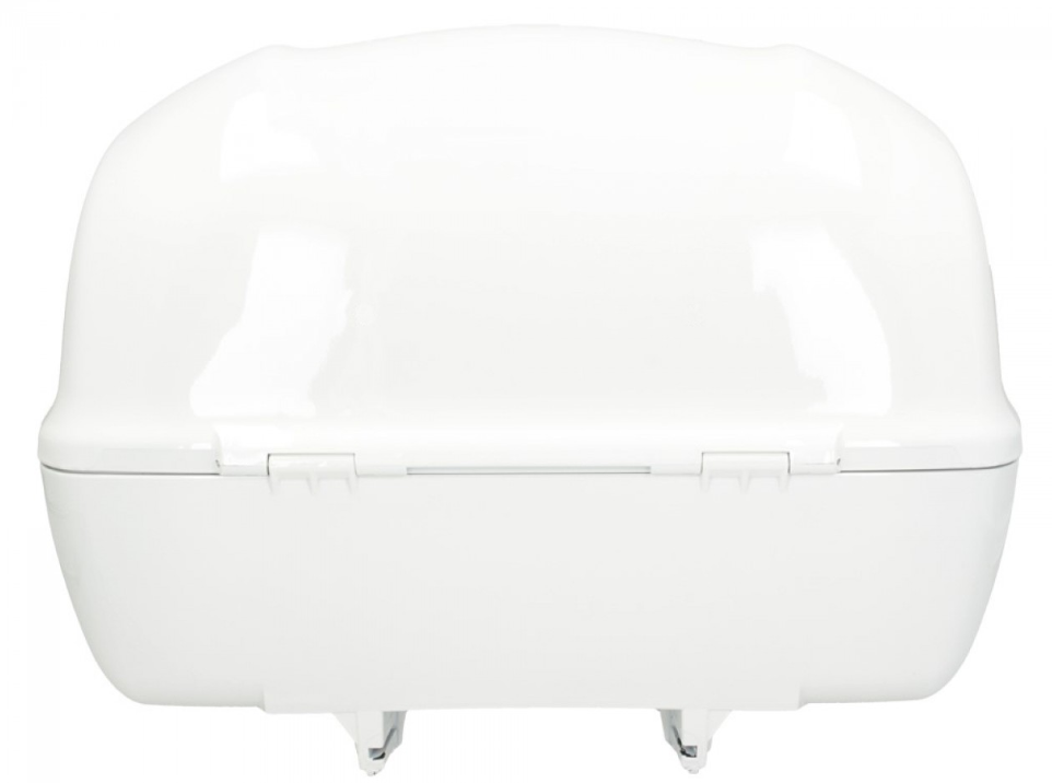 Originele topkoffer 32 l. voor Vespa Primavera / Sprint / GTS / PX - Wit Montebianco / Innocenza 544