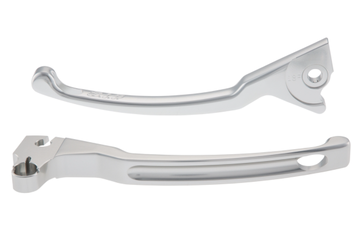 Sport hendelset rem links/rechts voor Vespa LX/LXV/S/Primavera/Sprint 50-150ccm, zilver