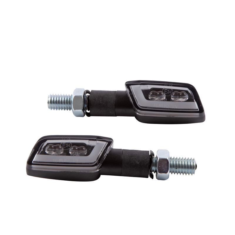 HIGHSIDER pro Formula-TS LED achterlicht, remlicht, knipperlicht zwart 3in1, E-keurmerk (paar)