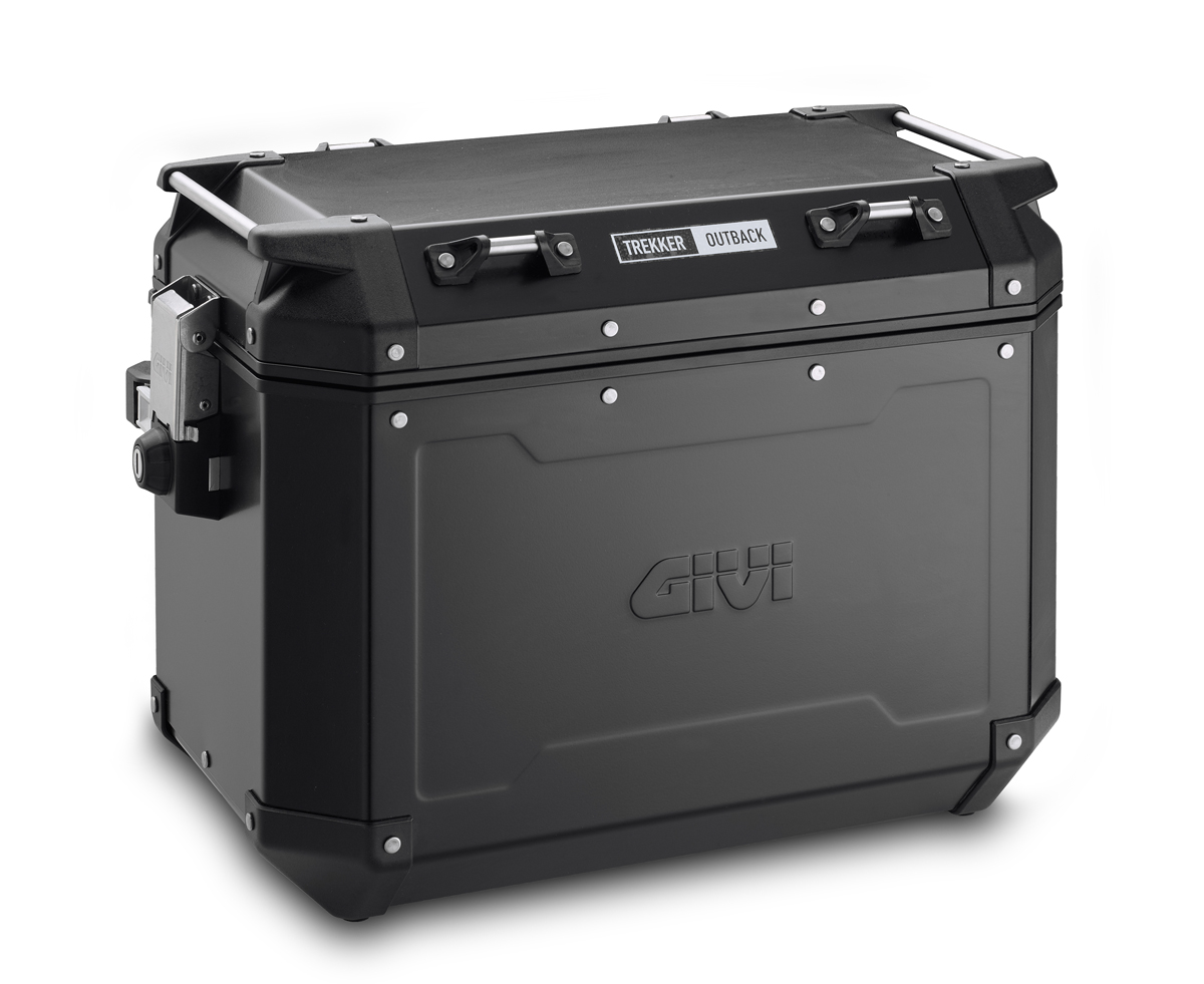 Givi aluminium zijkofferset Trekker Outback 48L zwart Monokey
