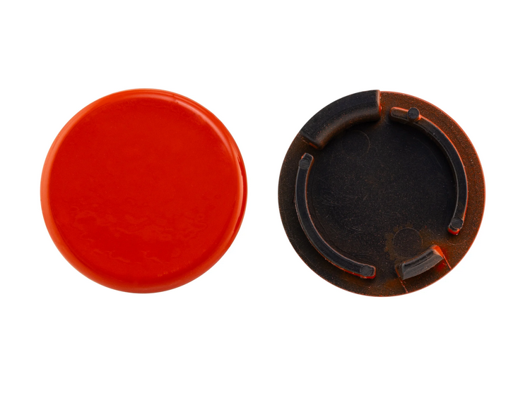Spiegelgatdeksel links & rechts voor Vespa GTS/GTS Super 125 /300cc (2023-), oranje