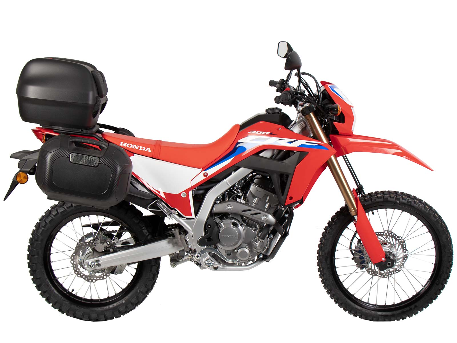 C-Bow zijdrager zwart voor Honda CRF 300 L (21-) Hepco & Becker