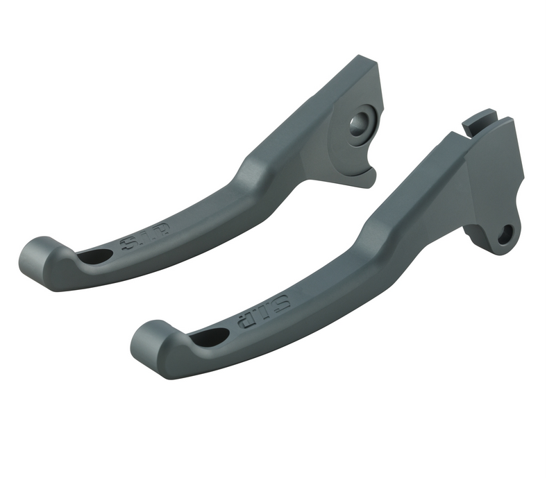 Sport hendelset Brake Shorty voor Vespa LX /LXV /S /Primavera /Sprint 50-150cc, mat grijs