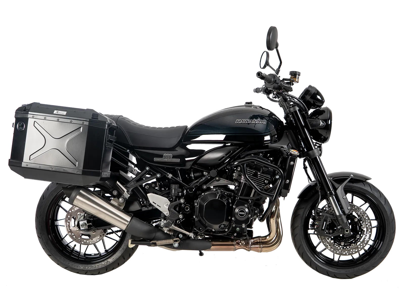 Zijkofferhouder Lock-it zwart voor Kawasaki Z 900 RS /Black Ball Edition (26-) Hepco & Becker