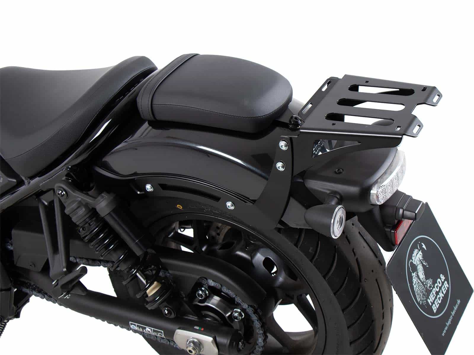 Minirack zachte bagagedrager achter zwart voor Honda CMX 1100 Rebel /DCT /SE (25-) Hepco & Becker