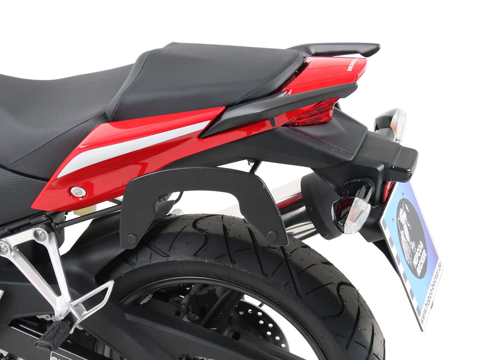 C-Bow zijdrager zwart voor Honda CBR 300 R (14-17) Hepco & Becker