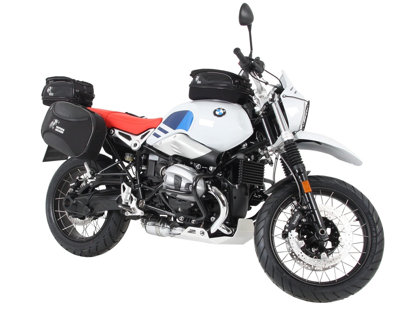 C-Bow zijdrager zwart voor BMW R nineT Urban G/S (17-23) Hepco & Becker