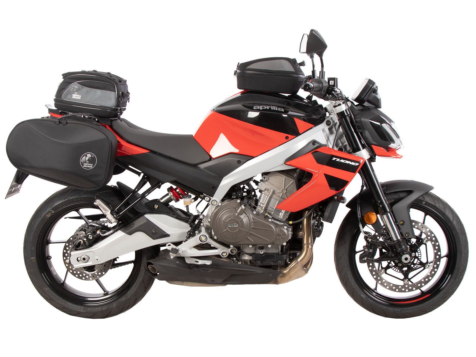 C-Bow zijdrager zwart voor Aprilia Tuono 457 (25- ) Hepco & Becker