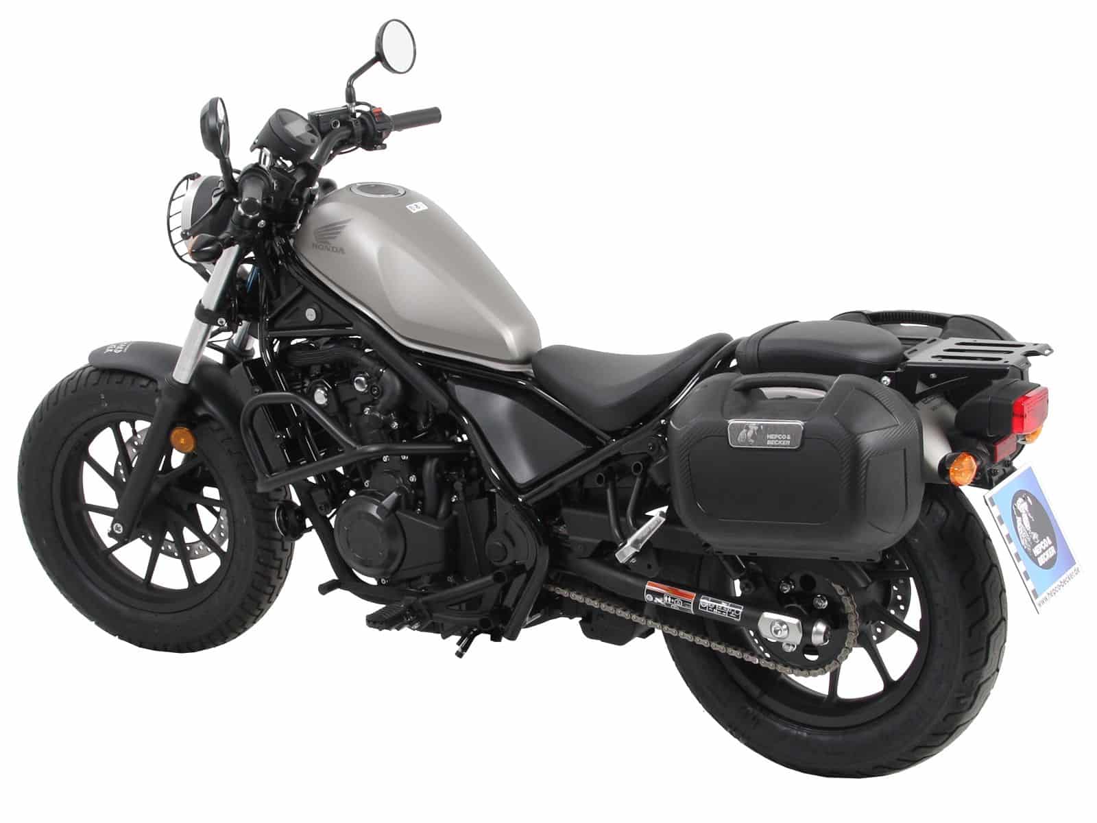 C-Bow zijdrager zwart voor Honda CMX 500 Rebel (17-) Hepco & Becker