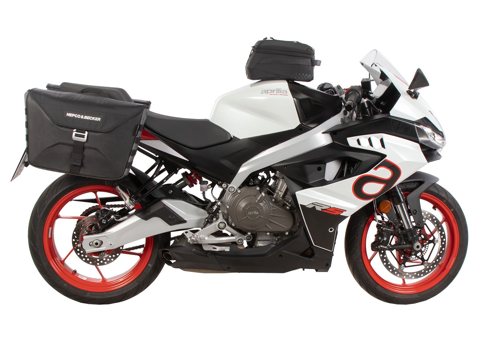 C-Bow zijdrager zwart voor Aprilia RS 457 (24-) Hepco & Becker