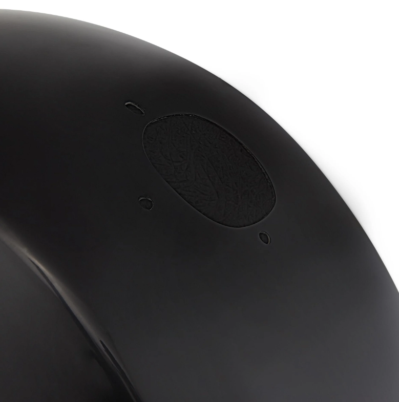 Spatbord EVO II voor Vespa PX 80-200ccm, GFK, zwart