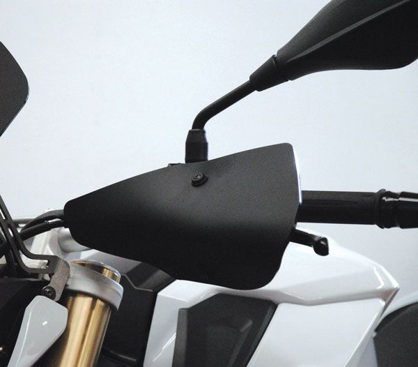 Handbeschermers voor BMW F 800 R (09-19), zwart mat