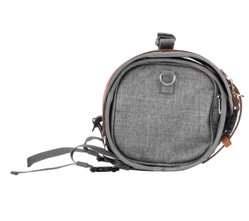 Classic" tas klein voor Vespa, nylon, grijs