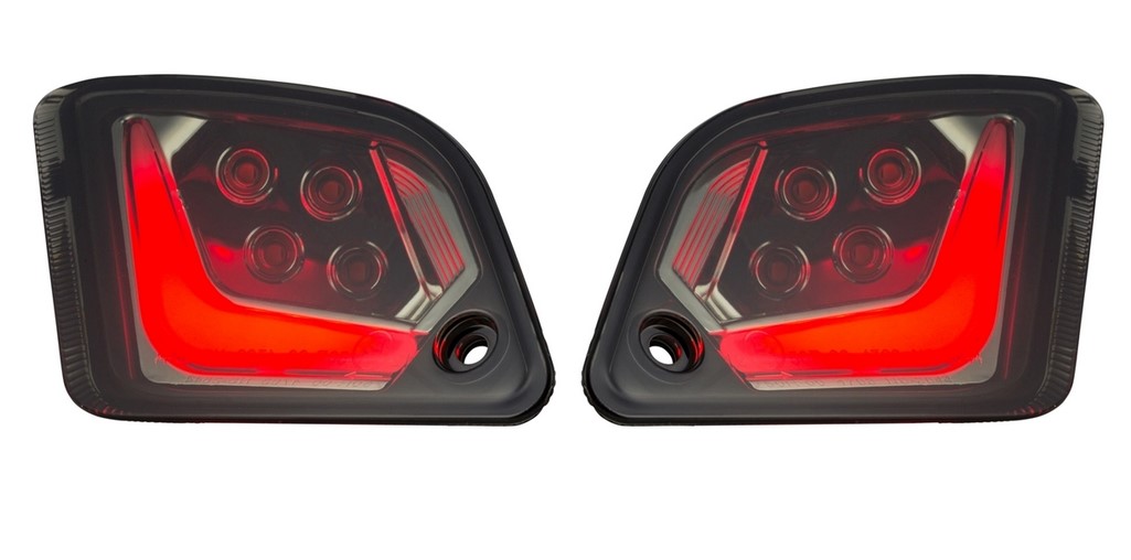 Knipperlichtset links/rechts achter voor Vespa GTS/GTS Super/GTV 125-300cc ('14-22), getint