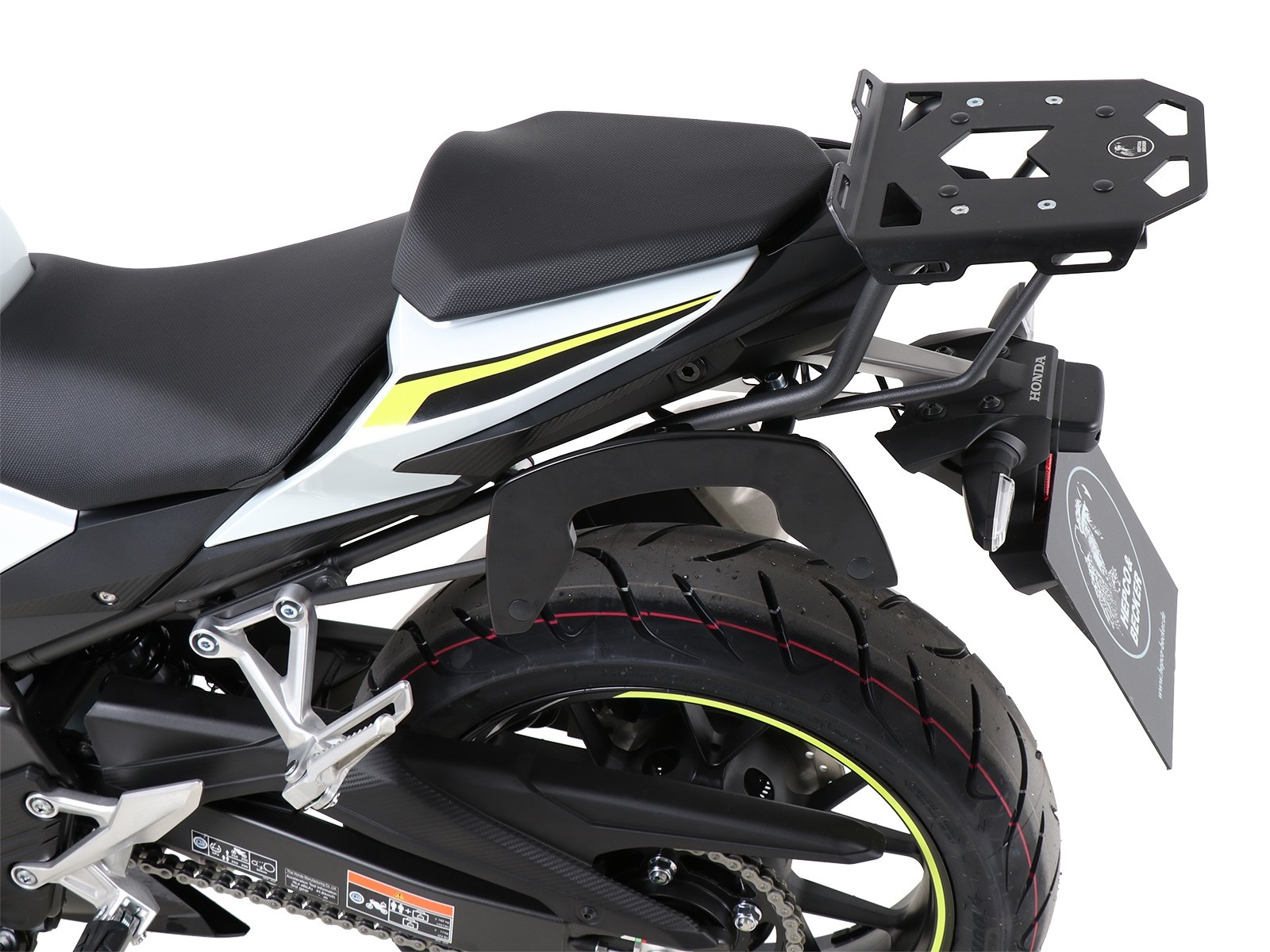 C-Bow zijdrager antraciet voor Honda CBR 500 R (19-23) Hepco & Becker