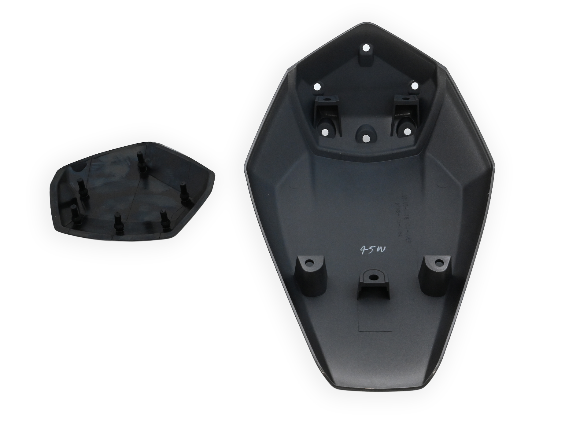 Passagiersstoelhoes (45W Metallic Graphite Gray) voor Kawasaki Ninja ZX-6R (24-) Origineel