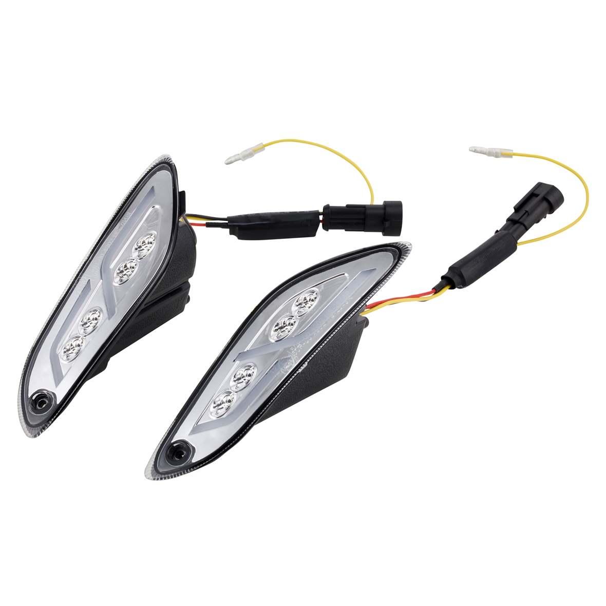 Richtingaanwijzer kit achter links / rechts LED duidelijk voor Vespa Primavera / Sprint 125-150cc SIP Style