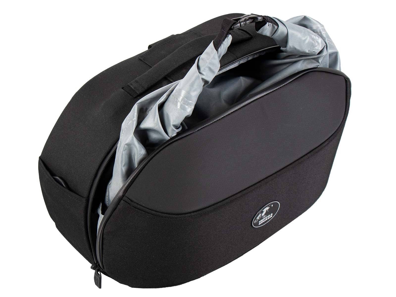 Softbag Street enkele tas zwart voor C-Bow houder Hepco & Becker