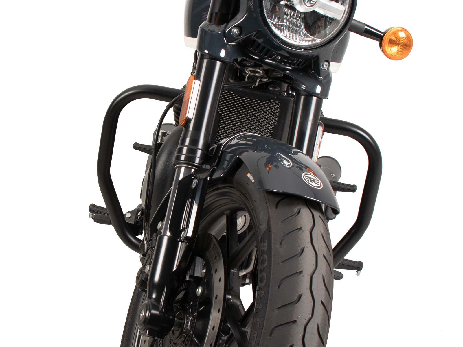 Motorbeschermer zwart voor Royal Enfield Shotgun 650 (24-) Hepco & Becker