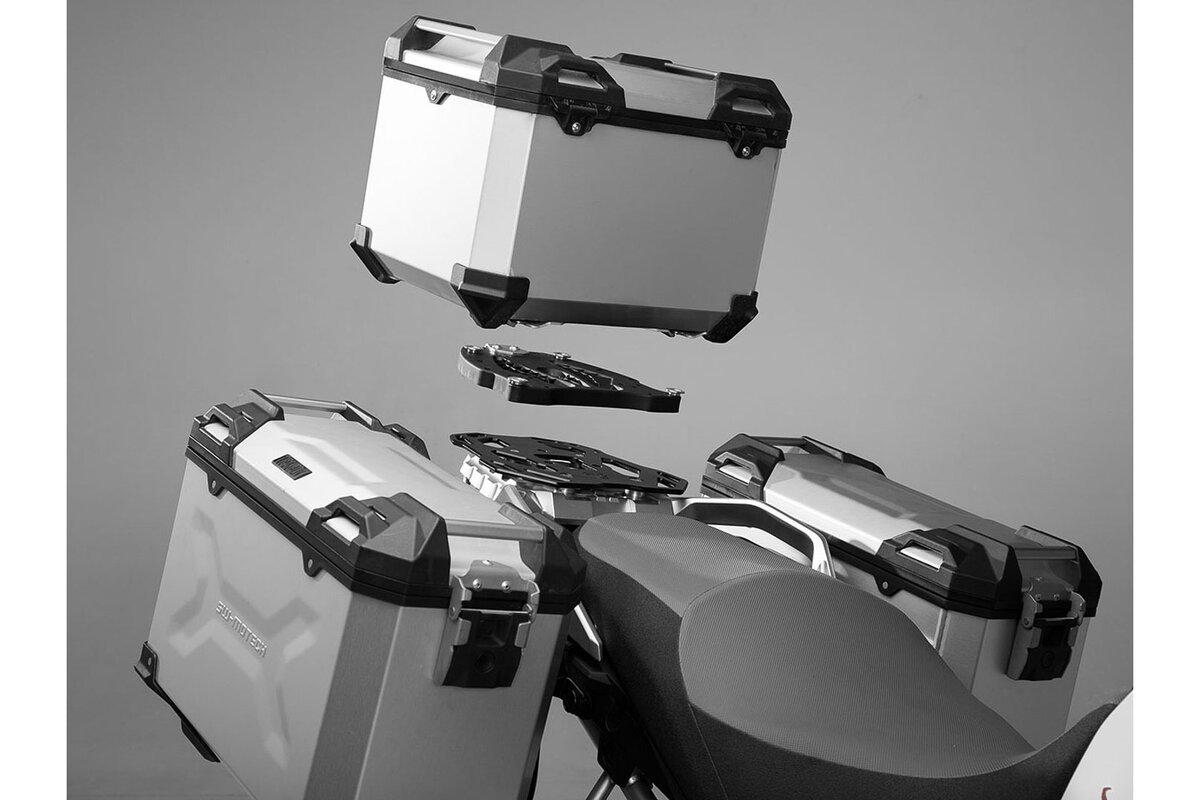 SW-Motech TRAX ADV Topcase 38L zilver