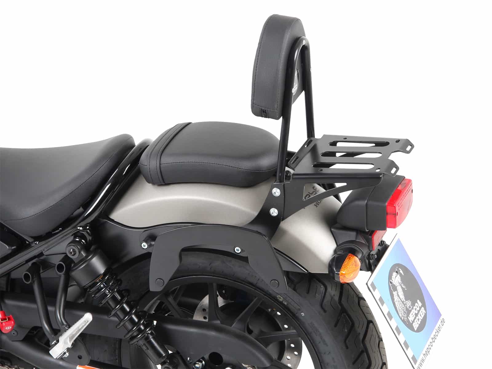 C-Bow zijdrager zwart voor Honda CMX 500 Rebel (17-) Hepco & Becker