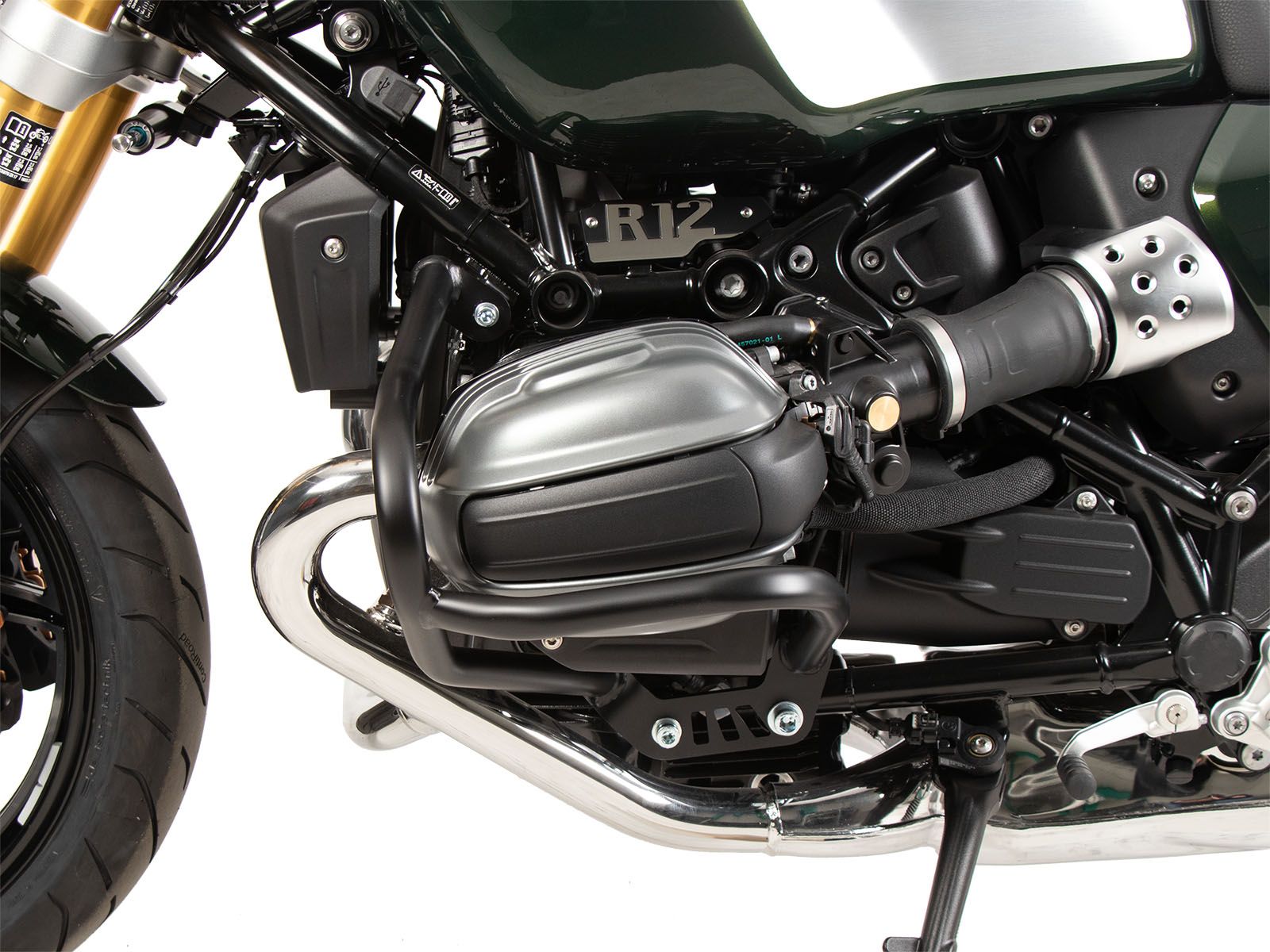 Motorbeschermer zwart voor BMW R 12 G/S (25-) Hepco & Becker