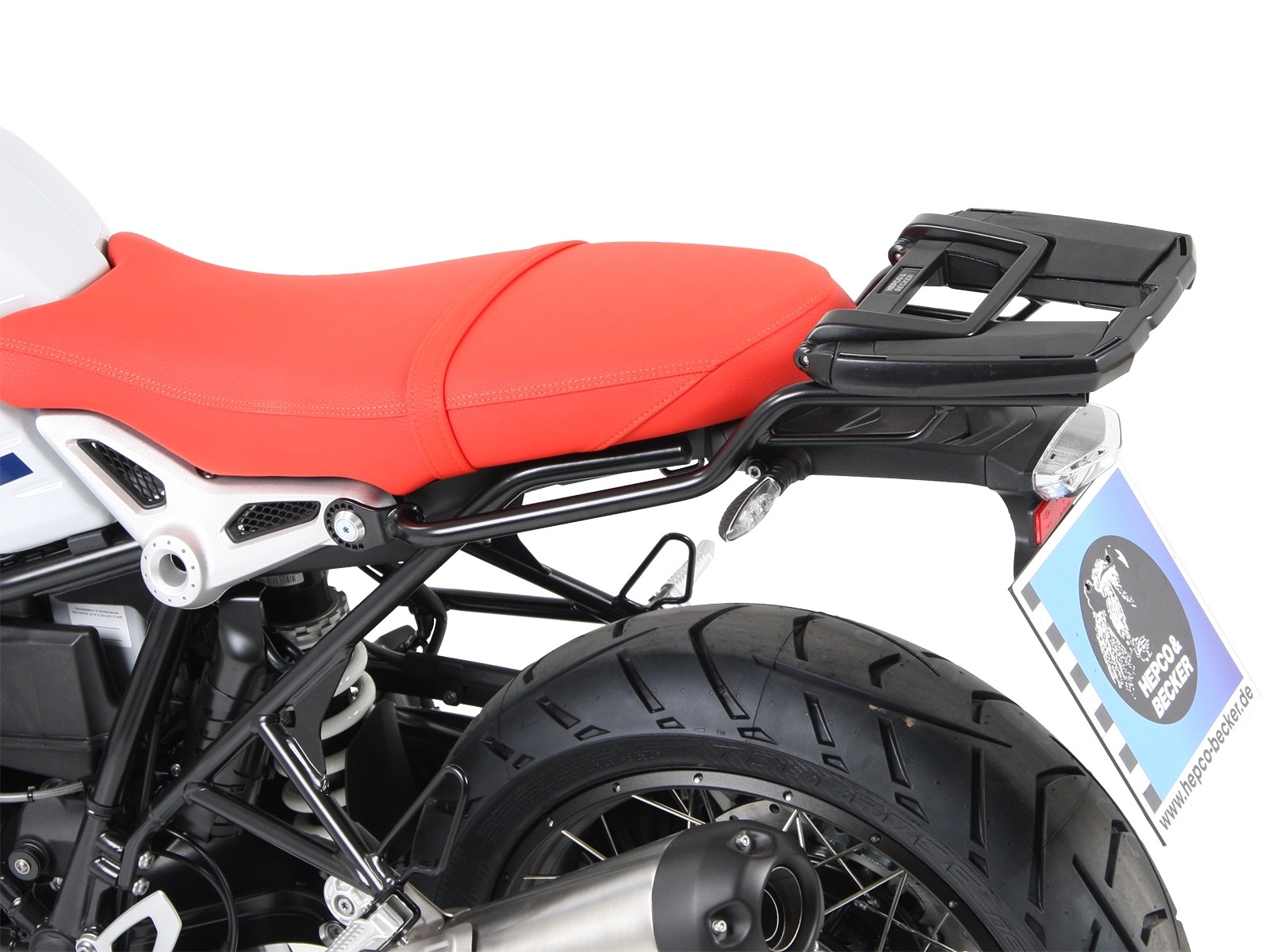Easyrack topkoffer zwart voor BMW R nineT Urban G/S (17-23) Hepco & Becker