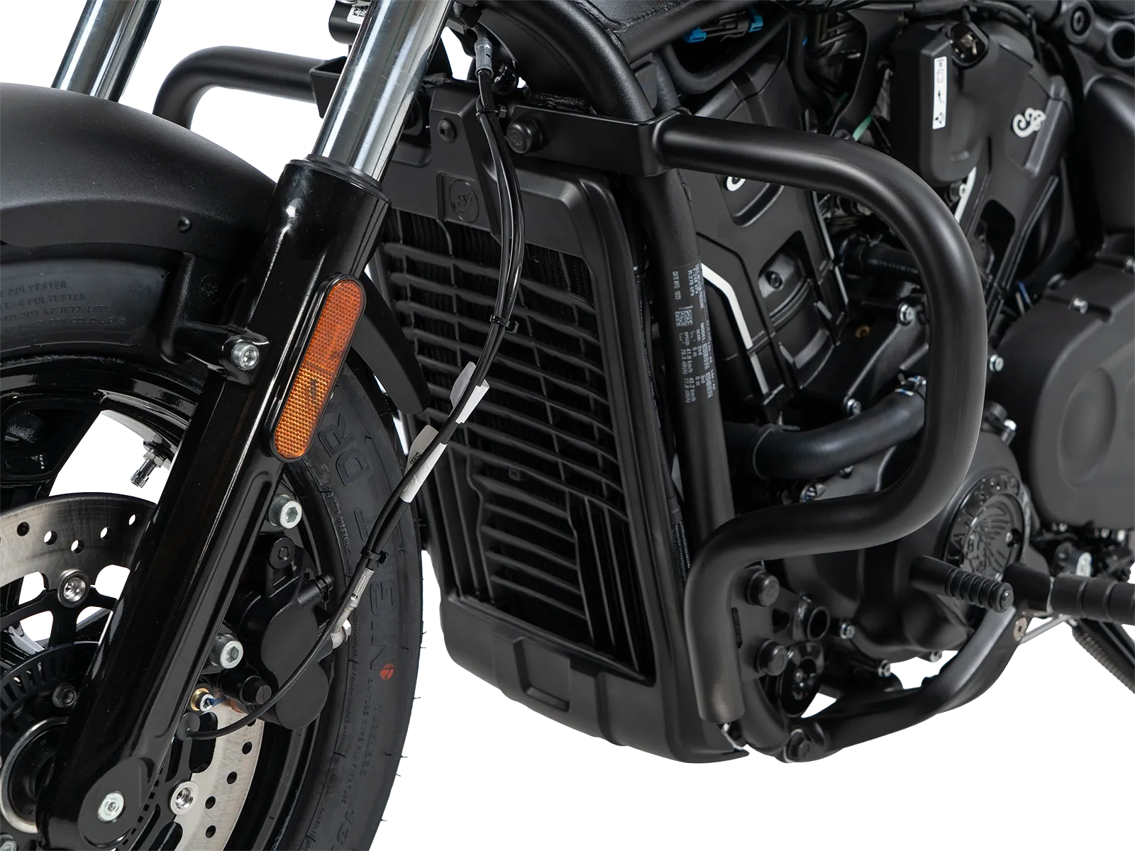 Motorbeschermer zwart voor Indian Scout Sixty Classic (25-) Hepco & Becker