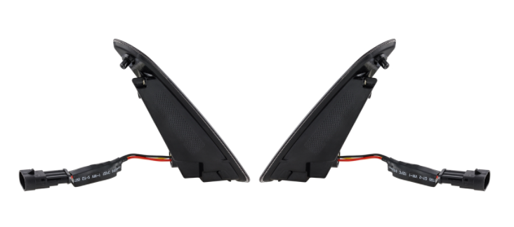 Richtingaanwijzerset links/rechts voor Vespa Primavera/Sprint 50cc 2T/4T, getint