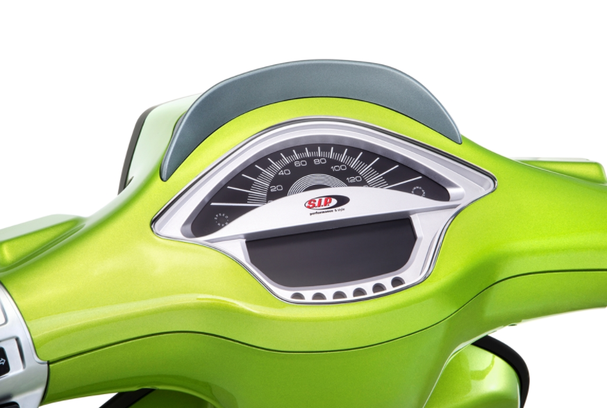 Toerenteller/snelheidsmeter voor Vespa Primavera/Sprint 50-150cc 2T/4T AC, zilver