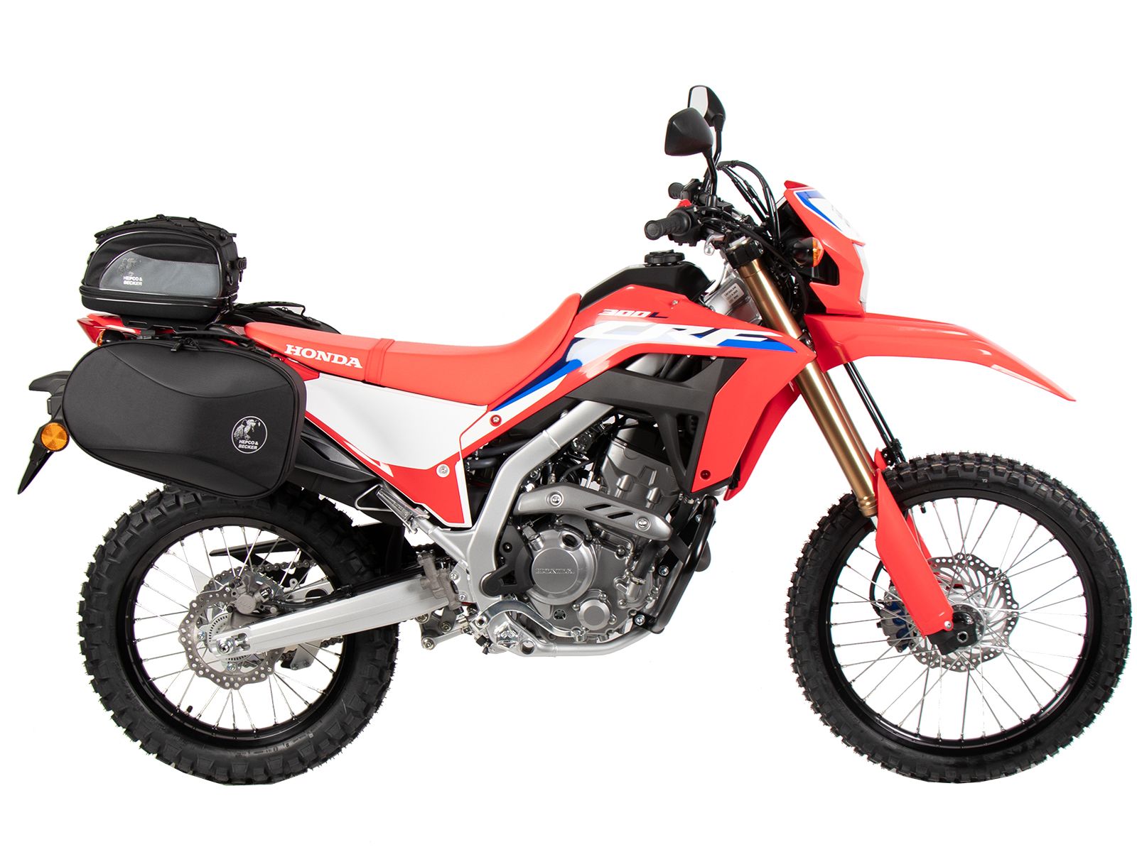 C-Bow zijdrager zwart voor Honda CRF 300 L (21-) Hepco & Becker