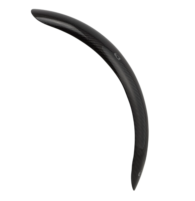 Spatbord 2.0 Garelli Race EVO II zonder beugel voor Vespa PX 80-200cc, carbon transparant