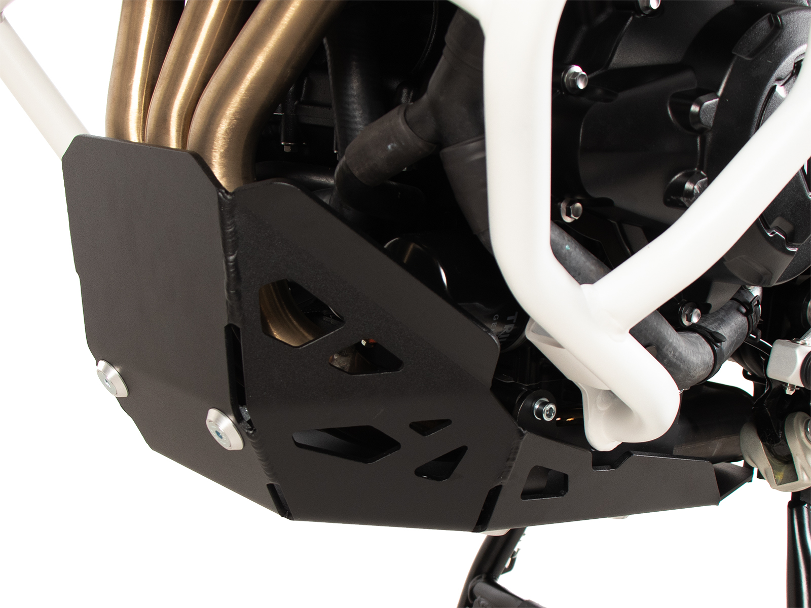 Motorbeschermplaat zwart voor Triumph Tiger 900 GT / Pro (24-) Hepco & Becker