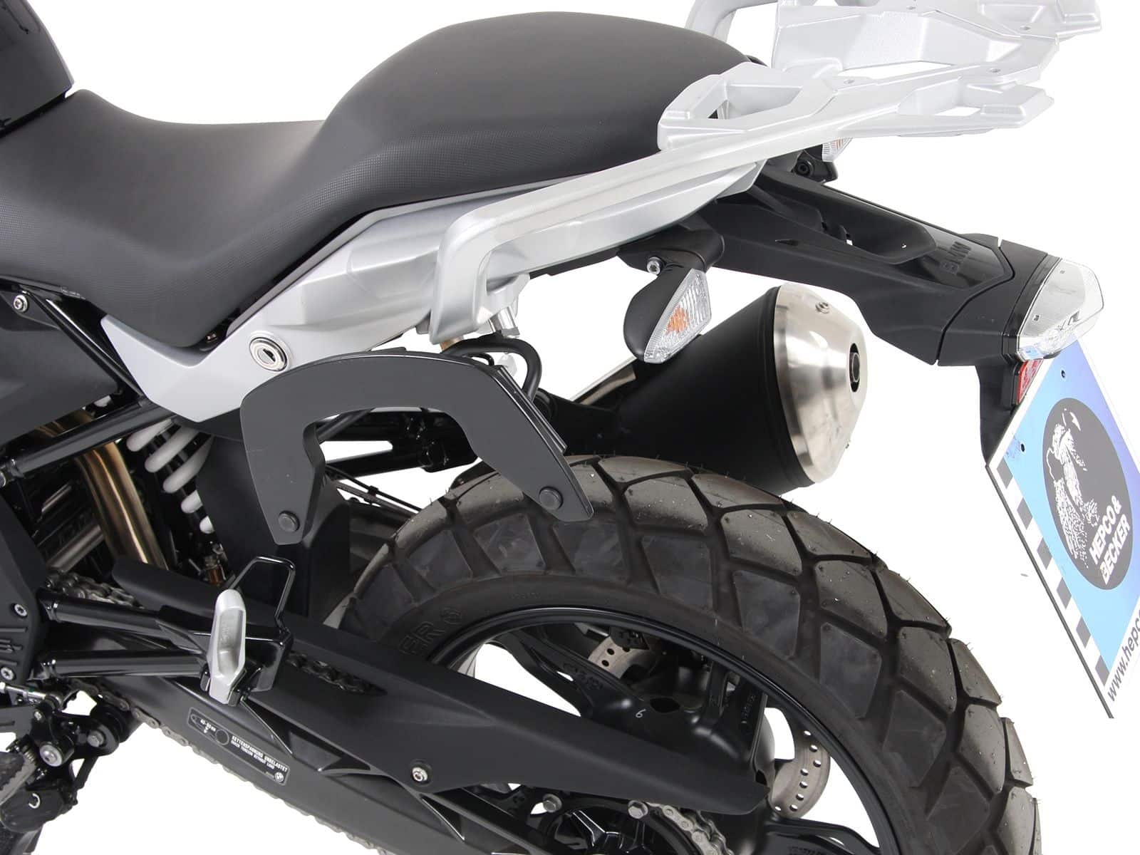 C-Bow zijdrager zwart voor BMW G 310 GS (17-) Hepco & Becker